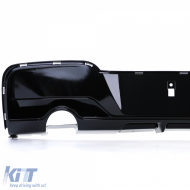 Heckdiffusor schwarz glänzend geeignet für BMW 1er F20 F21 114 116 118 120 2011-2015-image-6204670