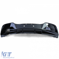 Heckdiffusor schwarz glänzend geeignet für BMW 1er F20 F21 114 116 118 120 2011-2015-image-6204673