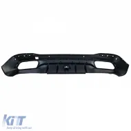 Heckdiffusor + schwarze Endrohre geeignet für Mercedes GLE W167 GLS X167 A Design-Line-image-6208763