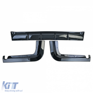Heckdiffusor Spoiler Hochglanz Schwarz geeignet für Mercedes Vito W447 2014-2019-image-6210952