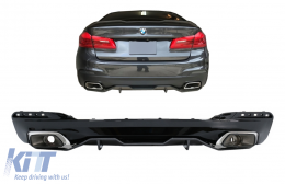 Heckdiffusor & Tipps für BMW 5 G30 G38 2016-2019 540 M Performance Look Kohlenstoff-image-6076900
