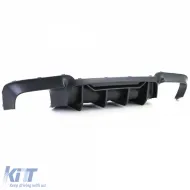 Heckdiffusor-Umbau + verchromte Endrohre geeignet für BMW 5er F10 F11 520 523 525 528 530-image-6207395