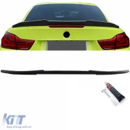 image-38-Heckspoiler Ducktail schwarz glänzend geeignet für BMW 4er F33 Cabriolet 13-21