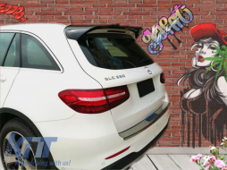 Heckspoiler Flügel Dachspoiler Spoiler für Mercedes GLC X253 SUV 2015+ Klavierschwarz-image-6050172