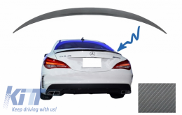 image-30-Heckspoiler für MERCEDES CLA C117 W117 13-18 Kofferraumspoiler Carbon Design-