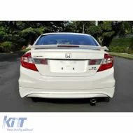 image-35-Heckspoiler geeignet für Civic FB7 Modulo Style ohne Auslass, rohe Oberfläche, Vakuumplastik / 2012-2016