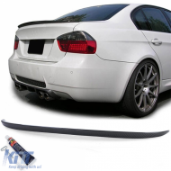 image-20-Heckspoilerlippe Performance Carbon-Look mit ABE, geeignet für BMW 3er E90 2005-2011