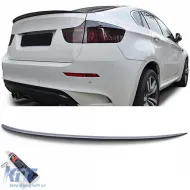 image-36-Heckspoilerlippe Performance Carbon-Look mit ABE geeignet für BMW X6 E71 2008-2014