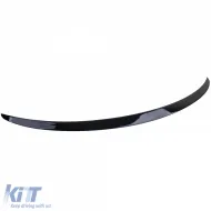 Heckspoilerlippe Performance glänzend schwarz geeignet für Tesla Model 3 ab 2017-image-6200378