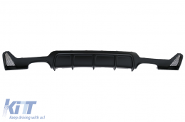 image-44-Heckstoßstange Diffusor für BMW 4er F32 F33 F36 13-19 Coupe Cabrio M Look