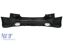 Heckstoßstange für Audi A5 S5 8T Coupe Cabrio 2007-2015 RS5 Look Diffusor & Tipps-image-6092955