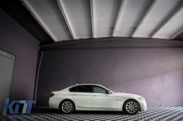 Heckstoßstange für BMW 5er F10 11+ Luftverteiler M-Technik Design-image-6082724