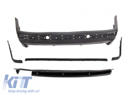 Heckstoßstange für BMW E36 3er 92–98 mit Seitenschwellern Heckspoiler M3-Design-image-6026504