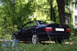 Heckstoßstange für BMW E36 3er 92-98 Seitenschweller Luftverteiler M3 Design-image-6026456