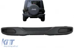 image-48-Heckstoßstange für Jeep Wrangler Rubicon JK 07-17 10th Anniversary Hard Rock Style