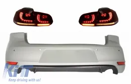 image-15-Heckstoßstange für VW Golf 6 VI 2008-2012 Rückleuchten FULL LED Dynamic GTI Look