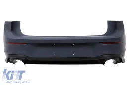 image-0-Heckstoßstange für VW Golf VIII Schrägheck Mk8 MQB 2020–2023 GTI-Design Luftdiffusor