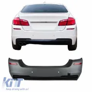 image-19-Heckstoßstange geeignet für BMW 5 F10 10-13 M-Packet Look mit PDC