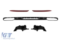 Heckstoßstange im MB-Design geeignet für Mercedes S-Klasse W222 2018-2020-image-6150908