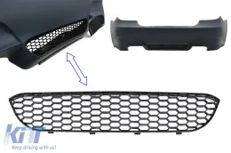 image-59-Heckstoßstange Mittiger unterer Kühlergrill für BMW 5er E60 (2003–2010) M5 Design