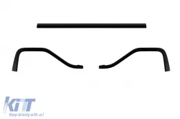 Heckstoßstange RS5 geeignet für Audi A5 Sportback, Coupe, Cabrio 2020-2024 mit schwarzen Auspuffendrohren-image-6164365