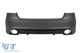 image-21-Heckstoßstange RS5 geeignet für Audi A5 Sportback 2007-2016, mit verchromten Auspuffendrohren -O--O-