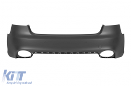Heckstoßstange RS5 geeignet für Audi A5 Sportback 2007-2016, mit verchromten Auspuffendrohren -O--O--image-6231737