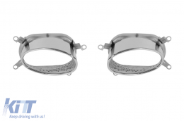 Heckstoßstange RS5 geeignet für Audi A5 Sportback 2007-2016, mit verchromten Auspuffendrohren -O--O--image-6231738