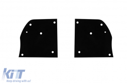 Heckstoßstange RS5 geeignet für Audi A5 Sportback 2007-2016, mit verchromten Auspuffendrohren -O--O--image-6231745