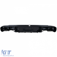 Heckstoßstange RT-Stil SCHWARZ geeignet für Ford Ranger T6 T7 T8 2012-2023-image-6208116