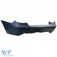 Heckstoßstange Sport + Heckdiffusor glänzend geeignet für BMW E60 Limousine 03-07-image-6264030