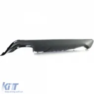 Heckstoßstange Sport + Heckdiffusor glänzend geeignet für BMW E60 Limousine 03-07-image-6264036