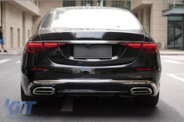 Heckstoßstange Typ MB Design geeignet für Mercedes S-Klasse W223 nach 2020-image-6151342
