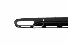 Heckstoßstangen-Diffusor Auspuff für Mercedes C C205 A205 14-19 C63 Ed 1 Look-image-6047261