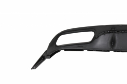 Heckstoßstangen-Diffusor Auspuff für Mercedes C C205 A205 14-19 C63 Ed 1 Look-image-6047264
