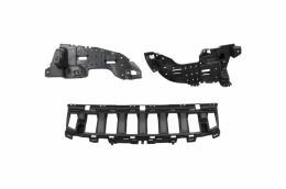 Heckstoßstangen-Diffusor Auspuff für Mercedes C C205 A205 14-19 C63 Ed 1 Look-image-6047265