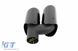 Heckstoßstangen Kit Umbausatz für Porsche Macan 95B 2014–2023 im GTS-Design-image-6127883