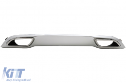 image-12-Heckstoßstangen-Luftdiffusor für Jaguar F-Pace Facelift X761 2020+