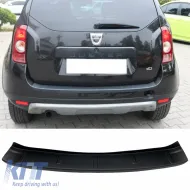 image-0-Heckstoßstangen-Schutz geeignet für Dacia Duster 2010-2017 aus schwarzem ABS-Kunststoff
