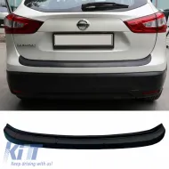 image-10-Heckstoßstangen-Schutz geeignet für Nissan Qashqai J11 2014-2017 aus schwarzem ABS-Kunststoff