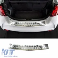 image-13-Heckstoßstangen-Schutz geeignet für Toyota Yaris 3 2014+ 5d Stahl