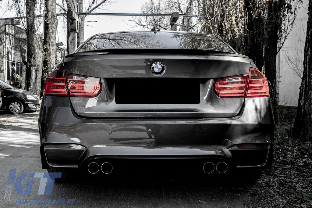 Heckstossstange Fur 3er F30 11 19 Limousine M3 Sport Design Fur Double Doppelauspuff