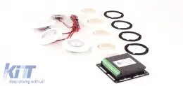 Hella Celis Innenbeleuchtung Wohnmobil SpotLED Set weiß universal 9-32 Multivolt-image-6206145
