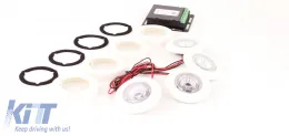Hella Celis Innenbeleuchtung Wohnmobil SpotLED Set weiß universal 9-32 Multivolt-image-6206151
