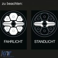 HELLA VALUEFIT Chrome Blade LED Zusatzfernlichtscheinwerfer 7