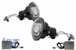 HID Bi-Xenon Scheinwerfer für JEEP Wrangler JK 2007-2017 Schwarz-image-6000209