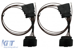 image-1-HID Xenon Headlight Upgrade Adapter Cable Wiring Harness Loom suitable for VW Golf 7 VII (2013-2017)