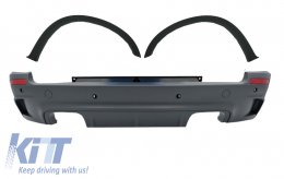image-30-Hintere Stoßstange und Radkästen Fender Flares für BMW X5 E70 2007-2013 X5M Look