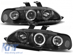 HONDA CIVIC 09.91-08.95 2D/3D ANGEL EYES BLACK - TTHH6027477
