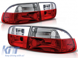 HONDA CIVIC 09.91-08.95 2D/4D RED WHITE - TTTLH6029875